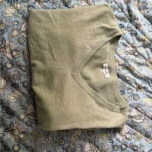 Lucky Brand Olive Knit Sweater